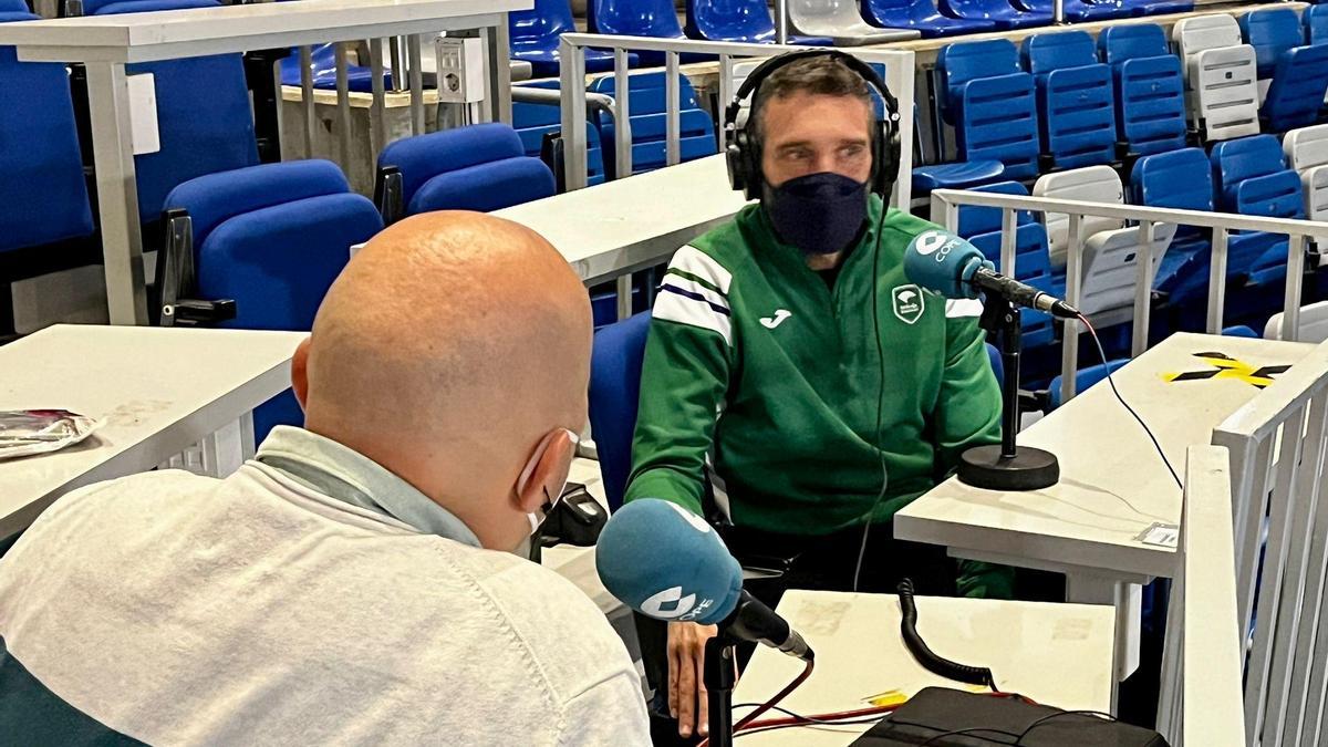 Ibon Navarro, entrenador del Unicaja.