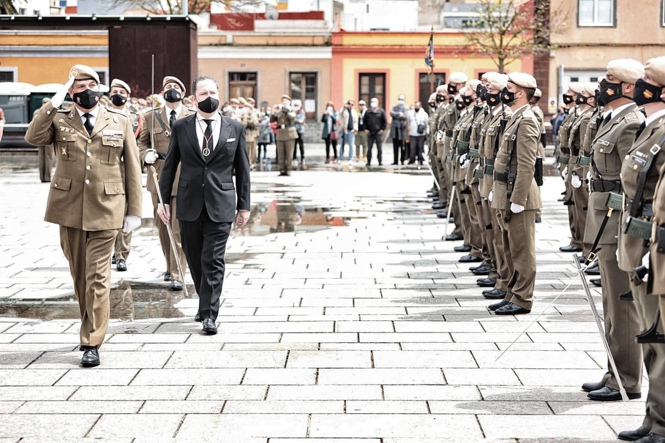 Acto conmemorativo del Centenario de la participación de la Batería de Montaña de Tenerife en la Guerra de Marruecos de 1921 a 192