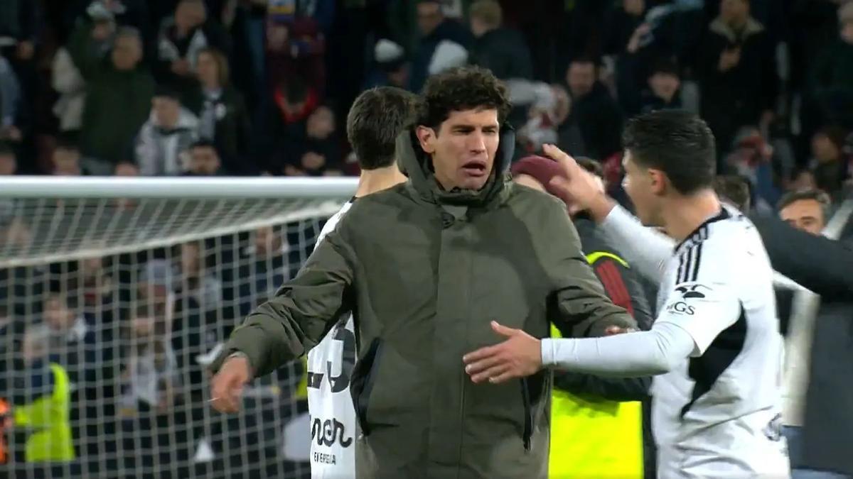 Así han sido las lágrimas de Jesús Vallejo al finalizar el encuentro contra el Real Madrid