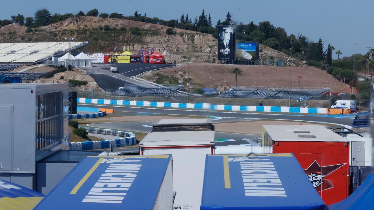Todo preparado en el circuito de Jerez para un apasionante GP de España