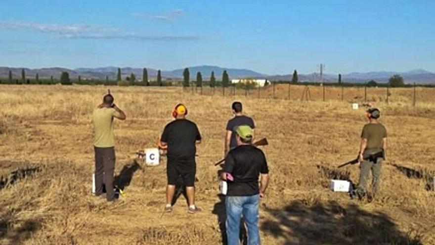 Participantes en la competición de tiro al plato, el 12 de septiembre. | SERVICIO ESPECIAL