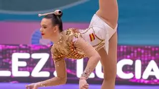 Una gimnasta del Mabel Benicarló, la sensación de la gimnasia española