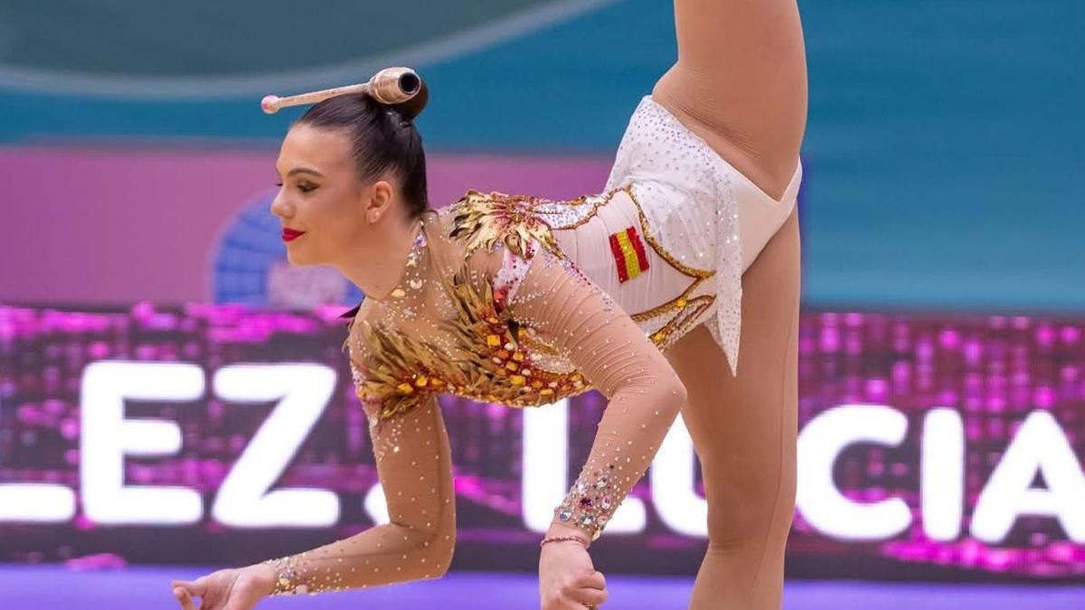 Una gimnasta del Mabel Benicarló, la sensación de la gimnasia española