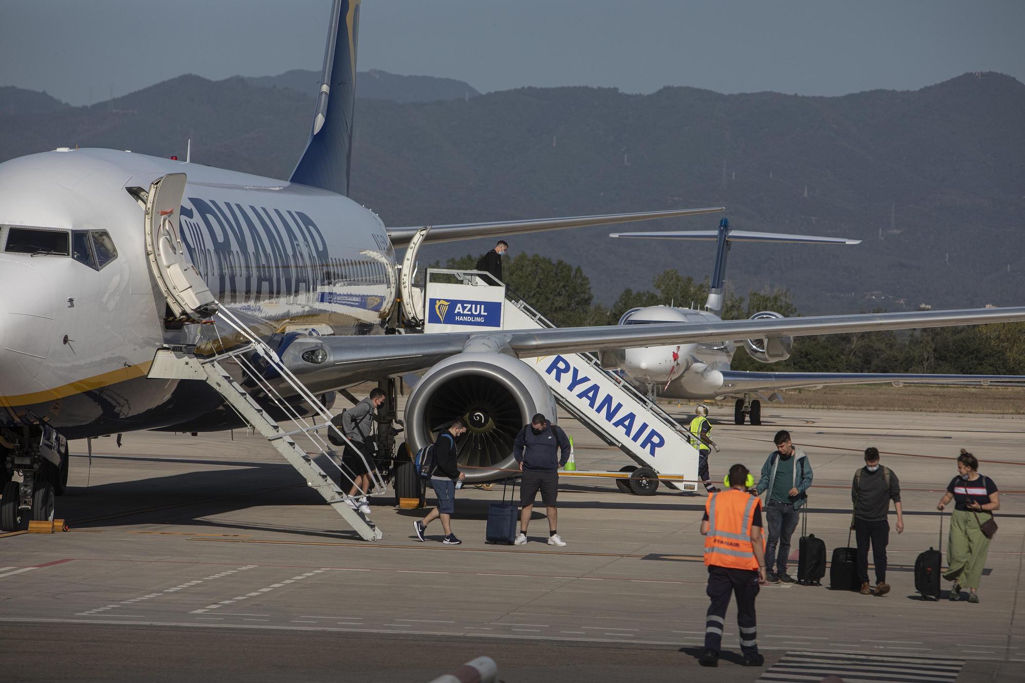 «Només estava ocupada una quarta part de l’avió»