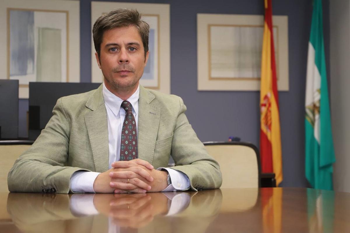 El delegado de Desarrollo Educativo y FP, Diego Á. Copé.