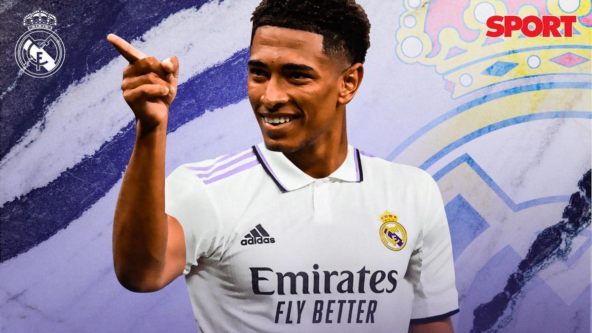 Hazte una idea: Bellingham con la nueva camiseta del Real Madrid