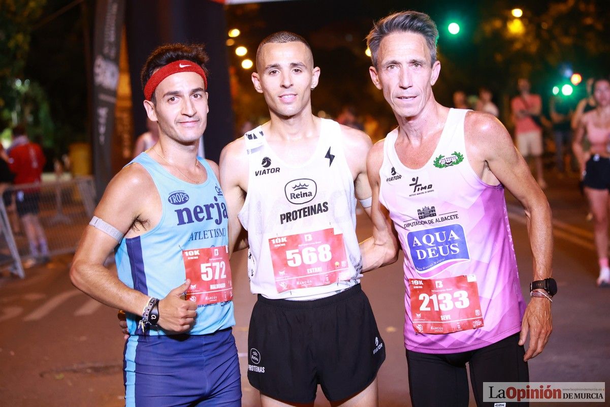 Las mejores imágenes de la carrera nocturna de Murcia