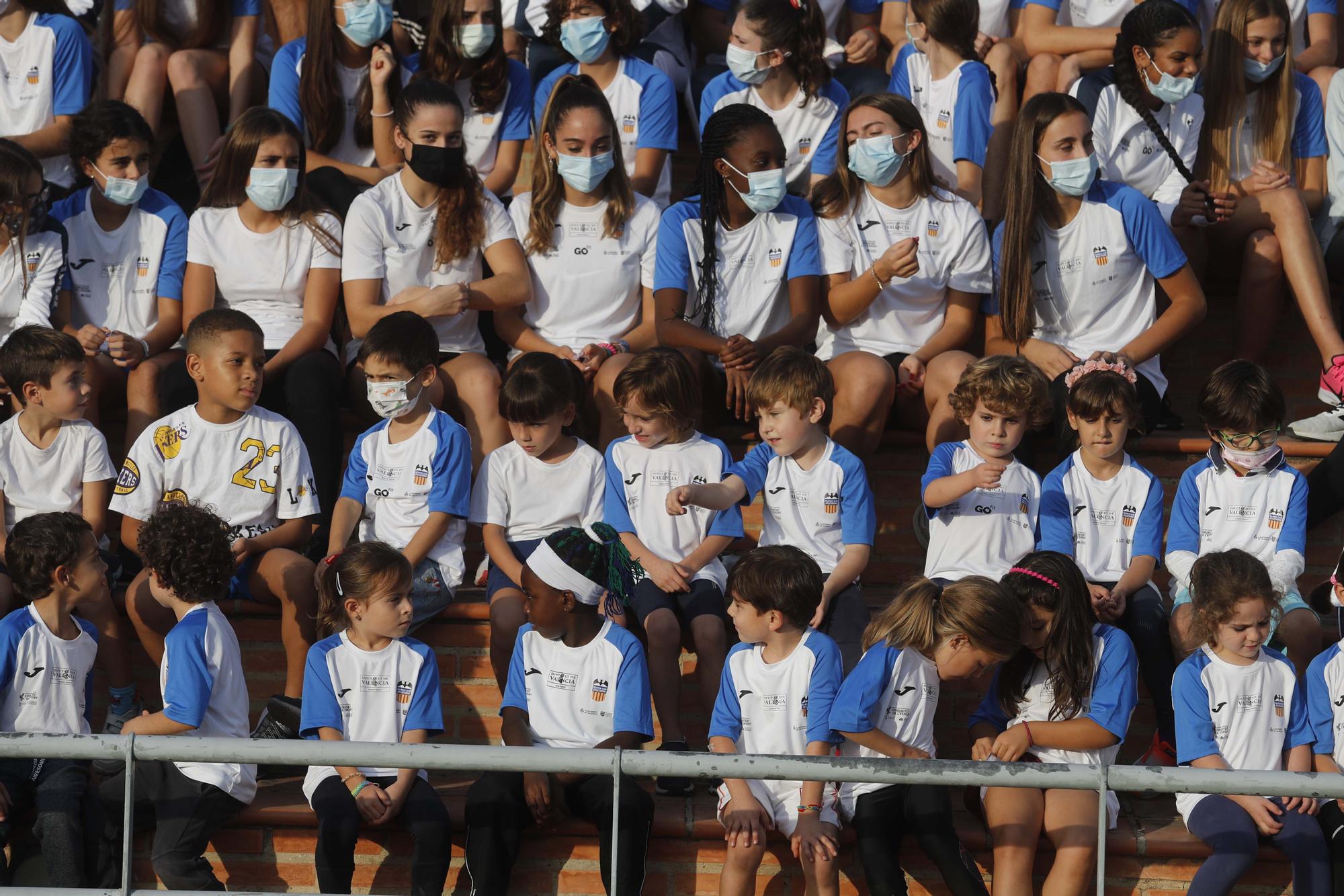 Presentación  de la escuela del Valencia Club Atletismo