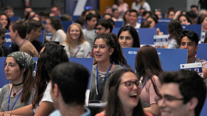 Participantes en el Young Business Talents.