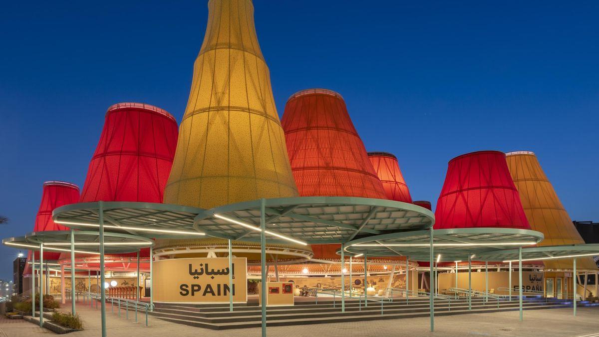El pabellón de España en la Expo de Dubái.