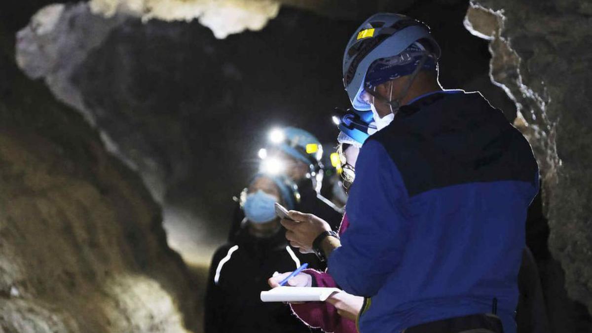 Una colada de  lava congelada  en el tiempo 