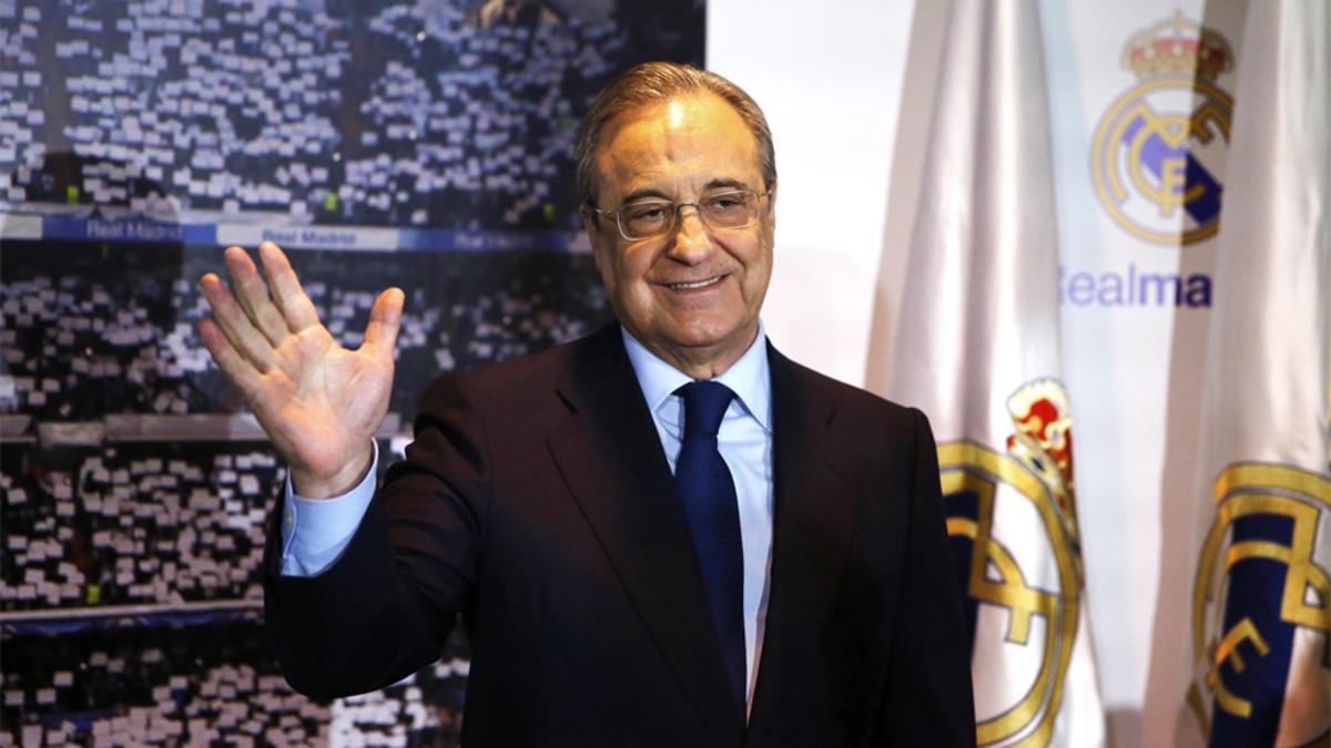 Florentino Pérez, presidente del Real Madrid