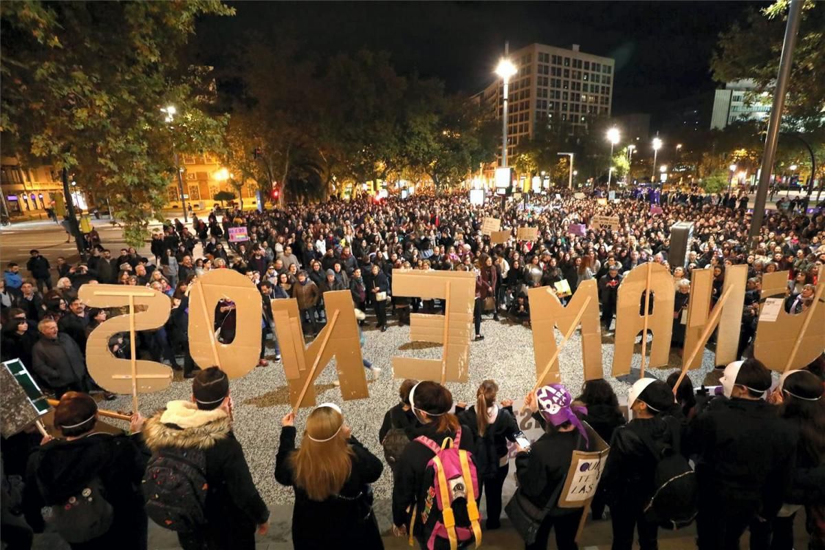 Marcha contra la violencia de género