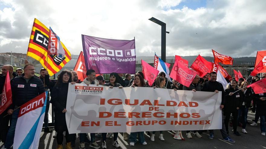 CC OO exige la igualdad de derechos en todos los centros logísticos de Inditex