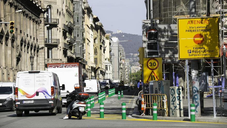 La justícia rebutja de nou aturar les obres de reurbanització de la Via ...