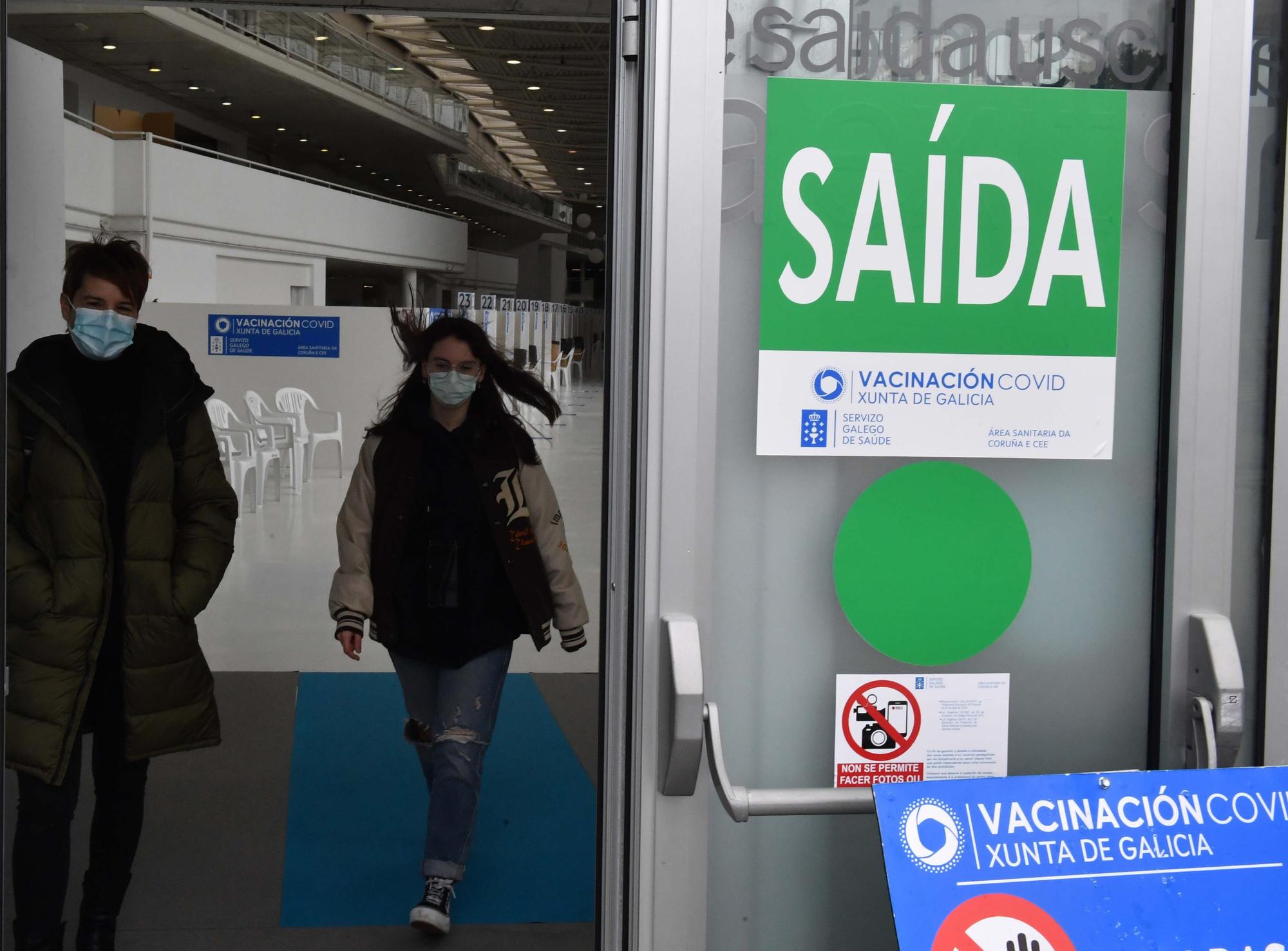 La Xunta clausura el centro vacunación para el COVID de Expocoruña