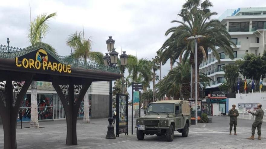El Ejército en Puerto de la Cruz.