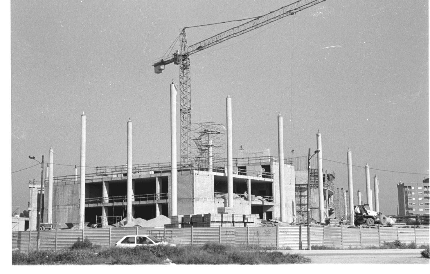 Historia gráfica de València: la construcción del Palacio de Congresos