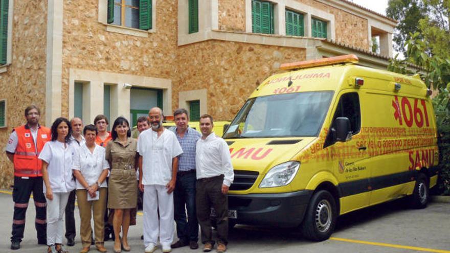 Nueva ambulancia en Santanyí.