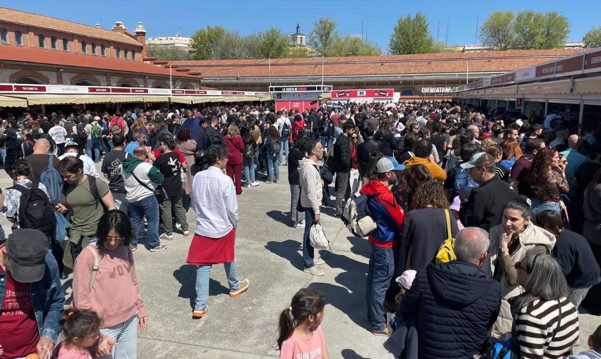 Feria del comic de Madrid.