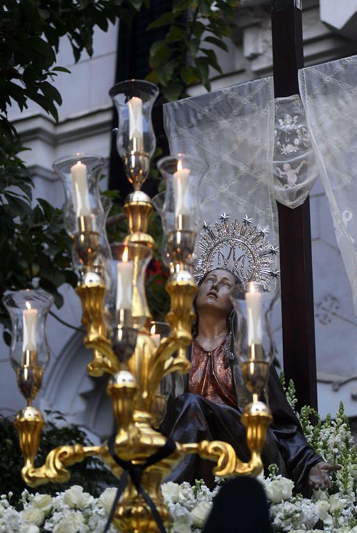 La procesión del Viernes Santo de Murcia, en imágenes