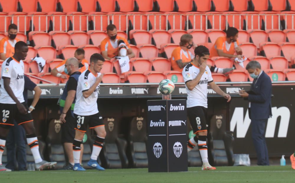 Las imágenes del Valencia CF - Valladolid