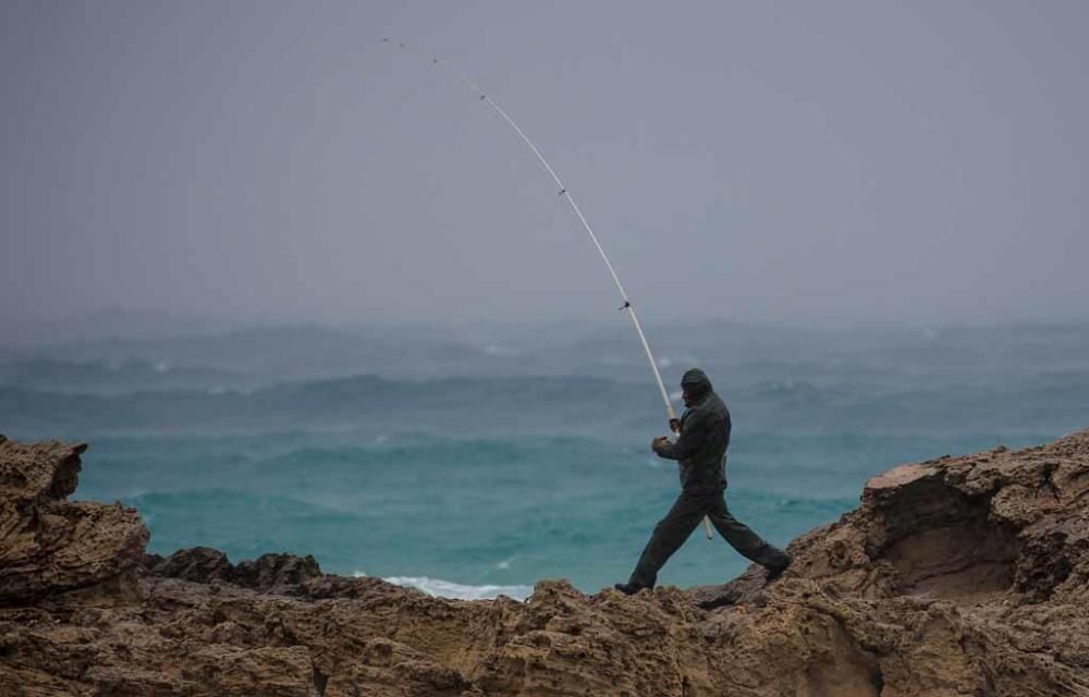 En Formenetra el viento, las olas y la lluvia han dibujado un paisaje muy especial