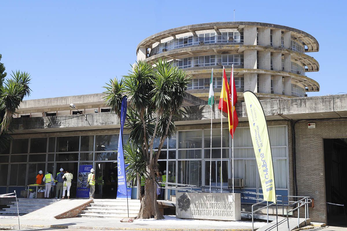 El comienzo de las obras del Campus de FP de Córdoba, en imágenes