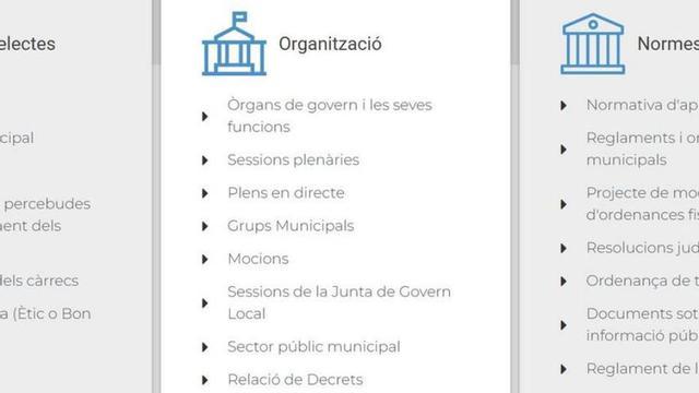 El portal de transparencia de Santa Eulària es modélico, según el estudio de la UAB.