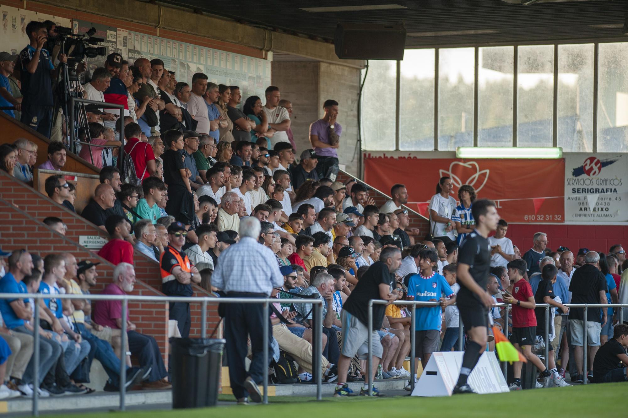 Las imágenes del debut del Deportivo en pretemporada, ante el Atlético Arteixo.