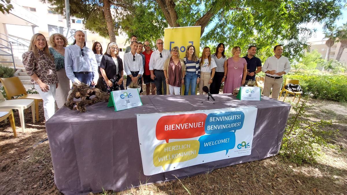 Una imagen de la presentación de la subsede en Santa Pola de la Escuela Oficial de Idiomas