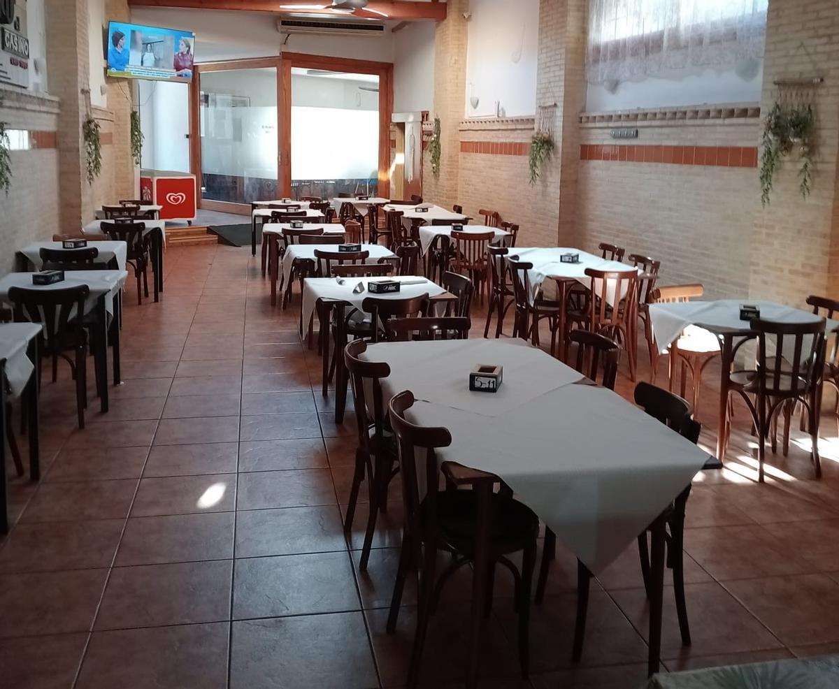 Interior del establecimiento.
