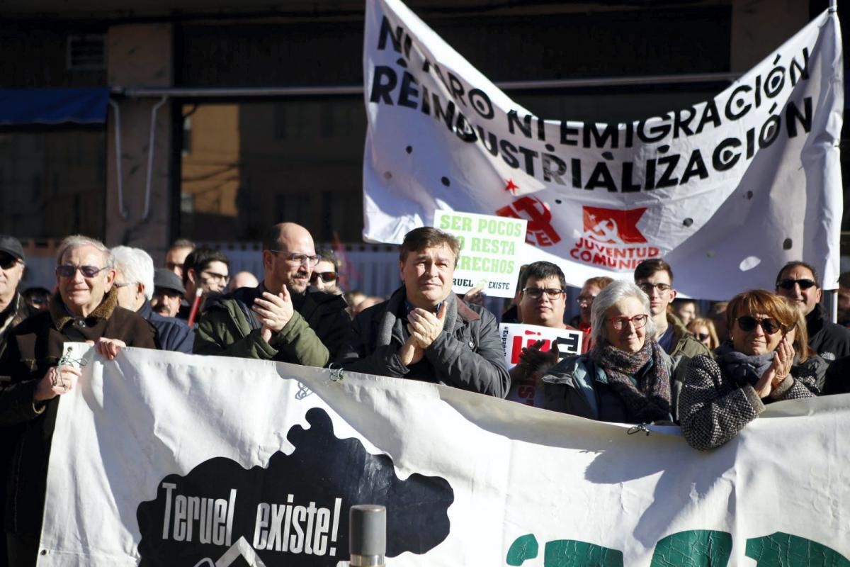 Manifestación en Andorra por una transición justa