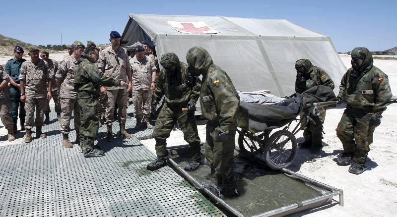 Felipe VI en Centro Nacional de Adiestramiento San Gregorio