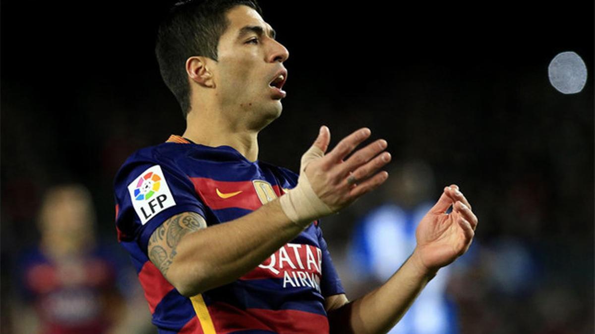 Luis Suárez, delantero del FC Barcelona