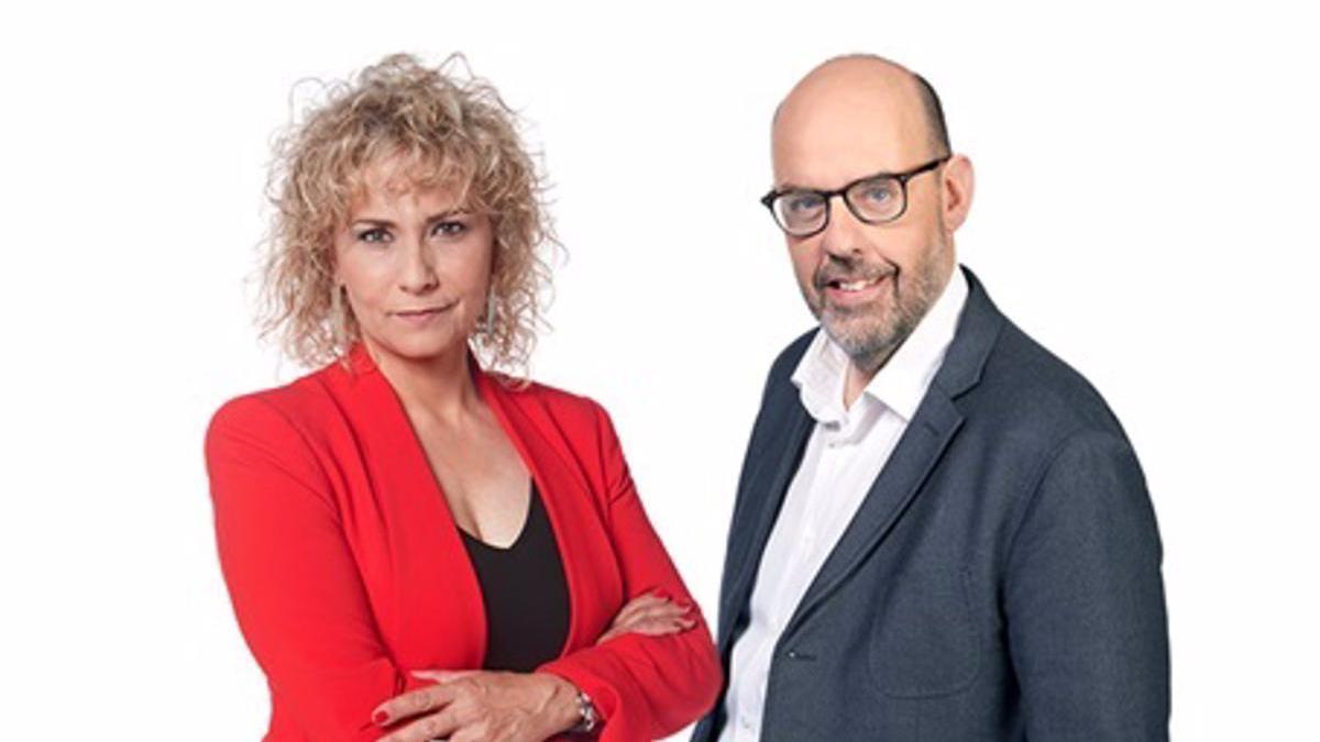 Mònica Terribas i Jordi Basté, junts a &quot;Nexes&quot; de TV3