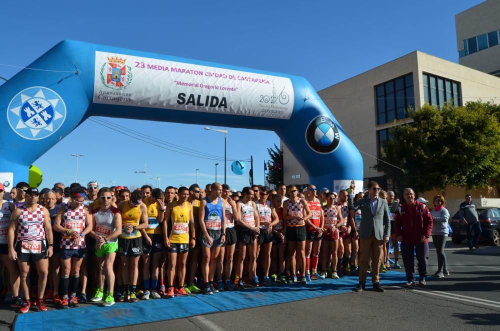 Media Maratón en Cartagena