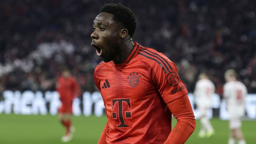 Alphonso Davies renueva con el Bayern de Múnich hasta 2030.