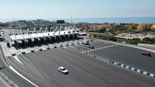 La autopista de la Costa del Sol moderniza el área de peaje principal en Calahonda y mejora un 15% su capacidad