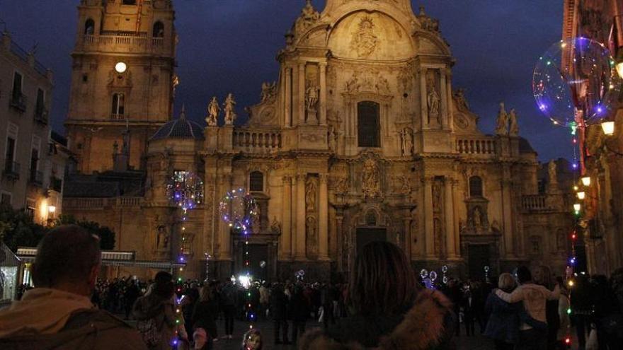 Los globos que causan sensación esta Navidad en Murcia