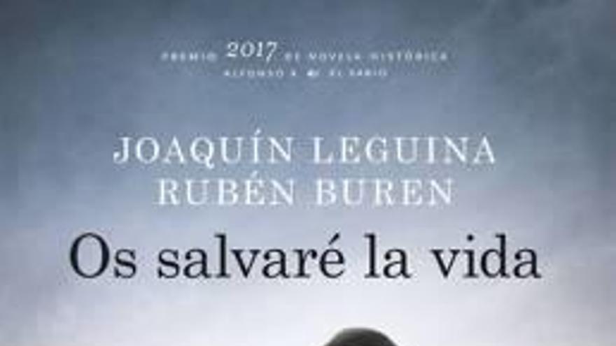 Joaquín Leguina con Rubén Buren, detrás.