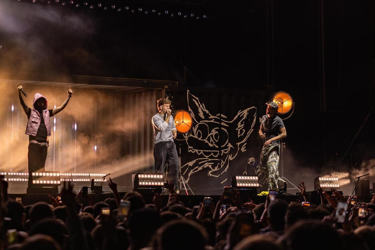 Lucho y La Pantera, con la aparición estelar de Quevedo.