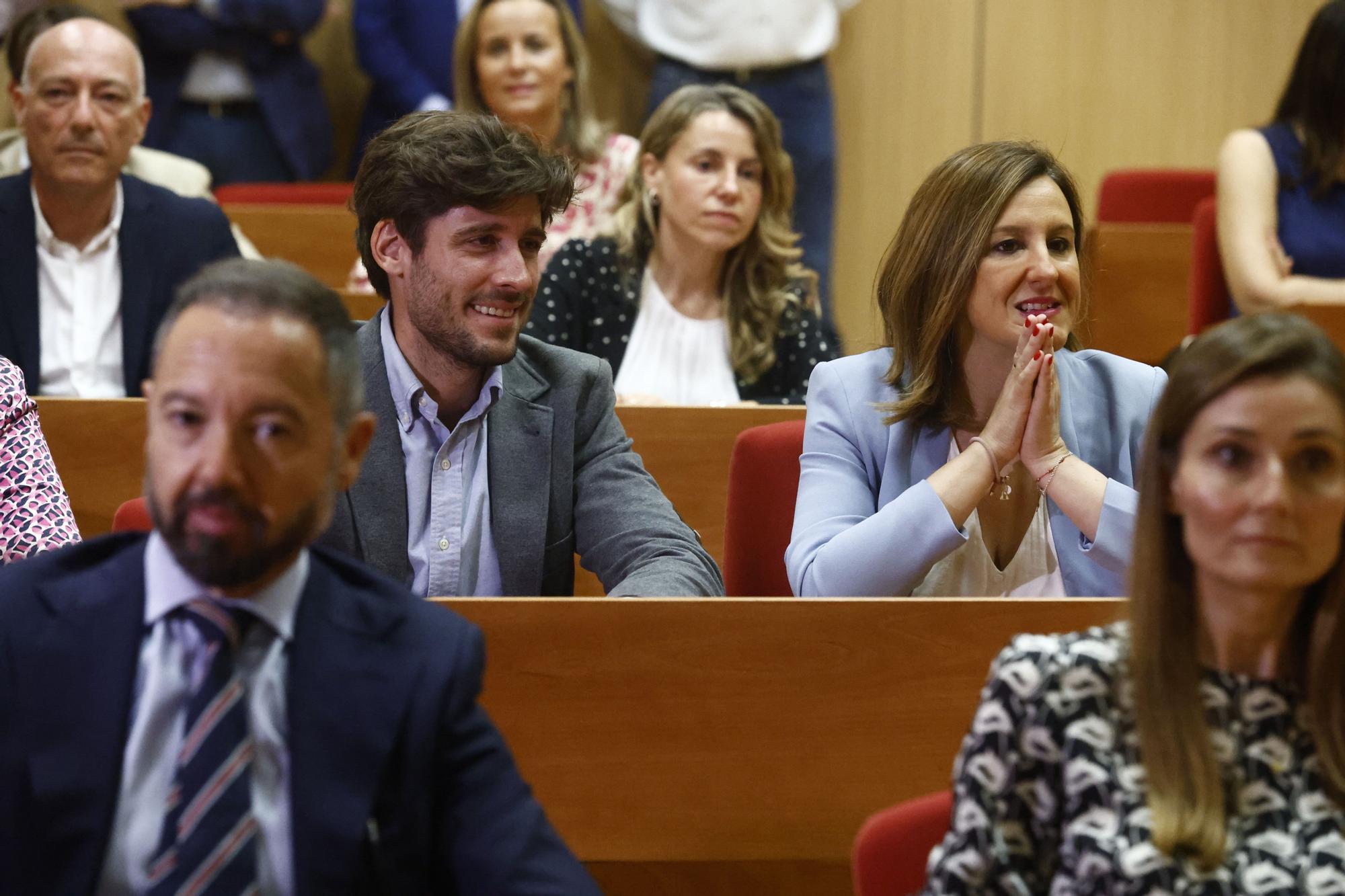 Así ha sido la recogida de las credenciales como nuevos concejales del Ayuntamiento de València