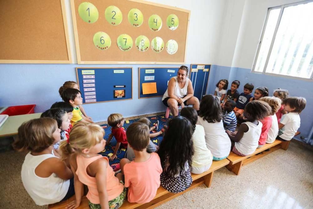 Primer día de colegio