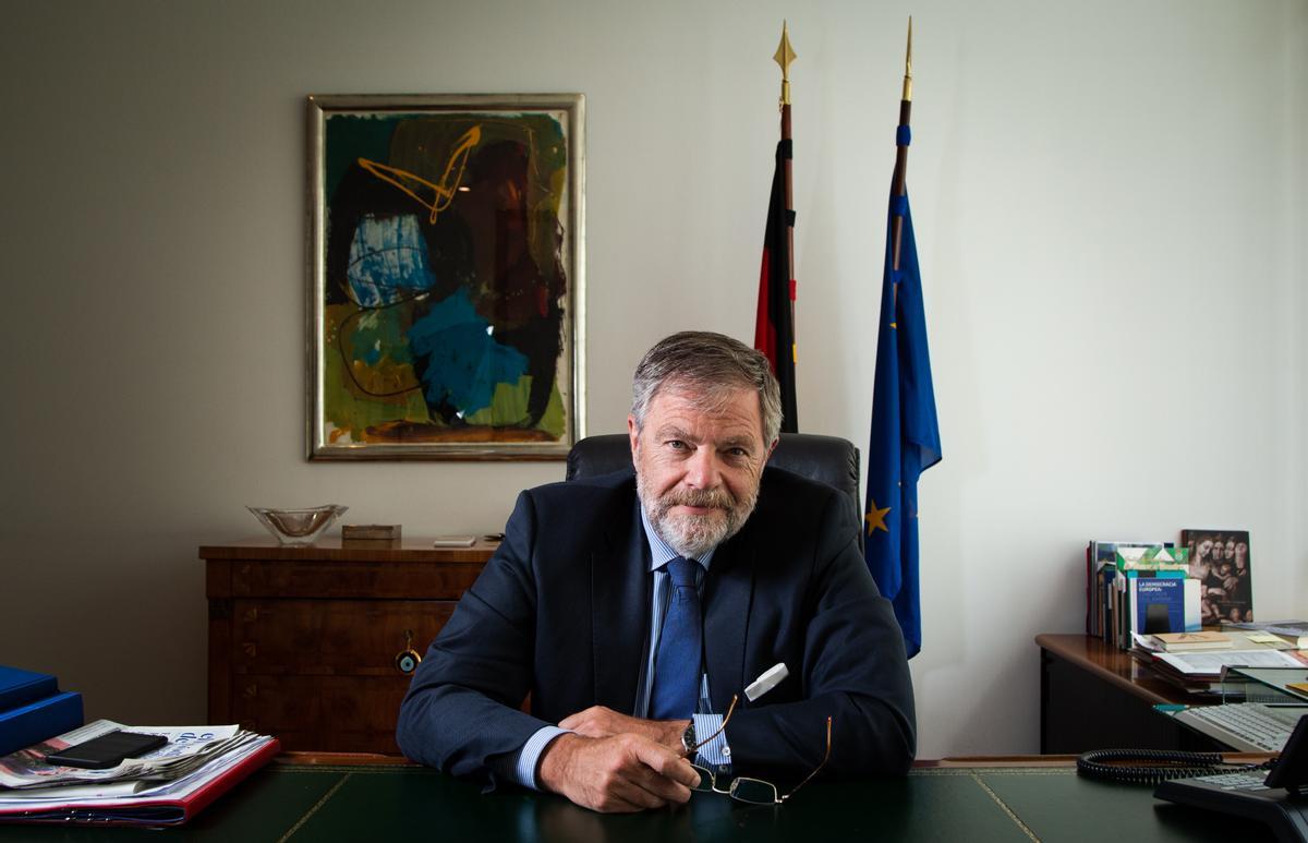 Madrid, 4 de mayo de 2022.- Wolfgang Dold, embajador de Alemania en España