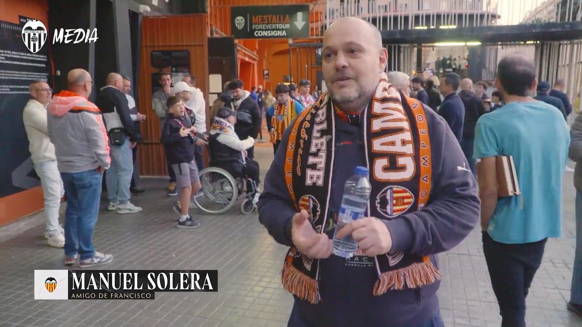 VÍDEO: Un gesto de amistad y valencianismo contra el cáncer