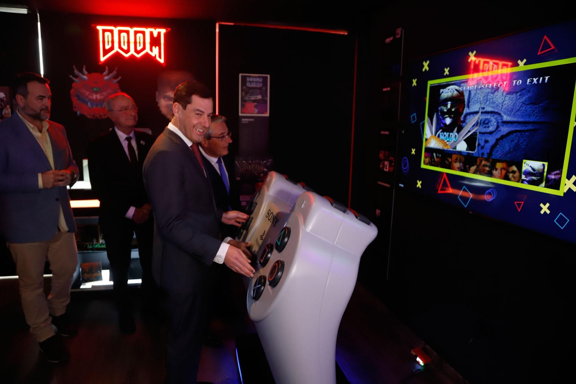 Inauguración de OXO, el Museo del Videojuego de Málaga