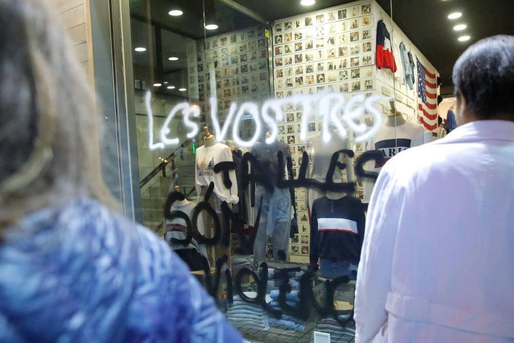 Manifestación contra la violencia de género en València