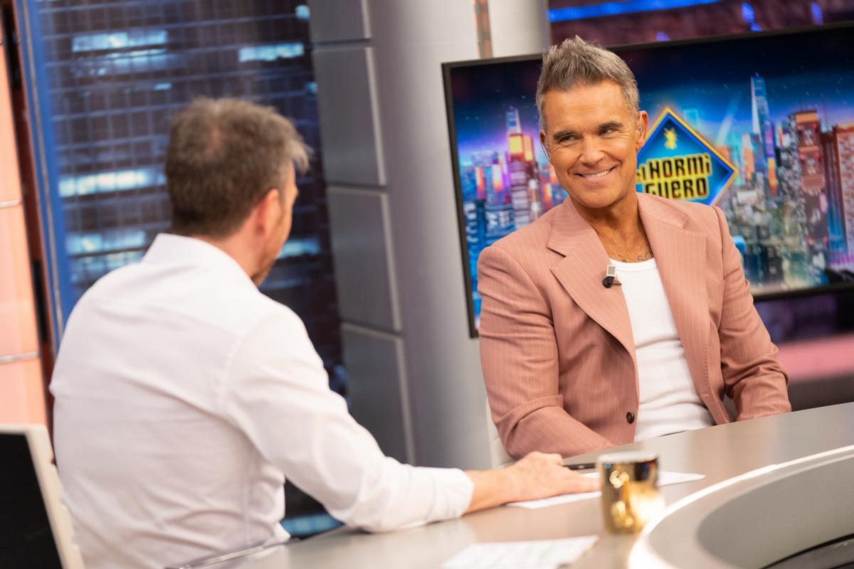 Robbie Williams se desnuda en ‘El Hormiguero’: “Con 21 años era alcohólico, drogadicto y debía 300.000 libras”