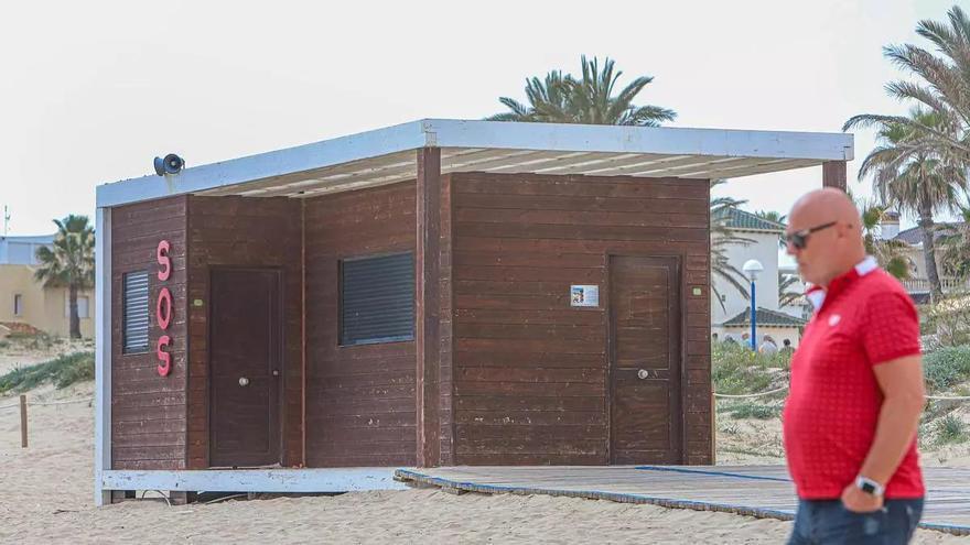 El PSOE de Orihuela denuncia el deterioro de los puestos de socorrismo pese al gasto de un millón de euros